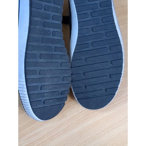 Remonte Maditta Ankle Boots NO INSOLES Zip Lace Black White Sz 11 US 43 EU D0772 - Picture 7 of 8